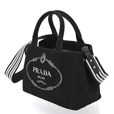[Prada] 프라다카나파 스몰 토트백
