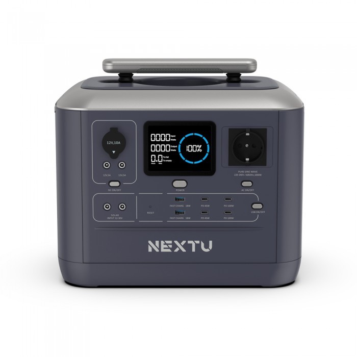 [오늘출발] 넥스트유 이지넷유비쿼터스 NEXTU 칼리 캠핑용 인산철 파워뱅크 1,000W