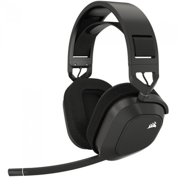 [오늘출발] 커세어 CORSAIR 커세어 HS80 MAX RGB 무선 게이밍 헤드셋 (스틸그레이)