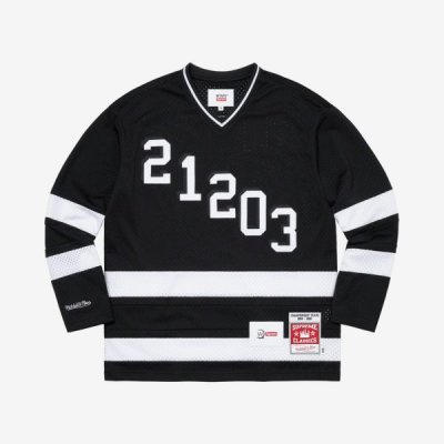 Supreme, Shirts, Supreme Wtaps Mens Small Size Hockey Jersey By Mitchell  Ness