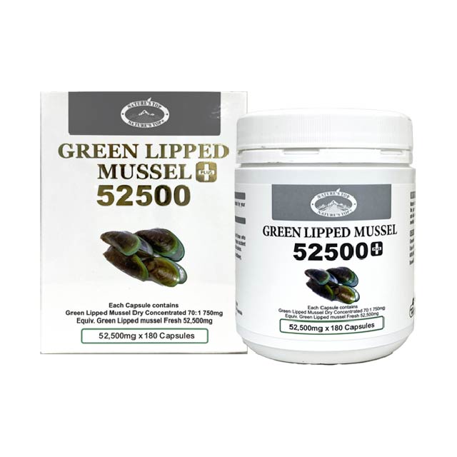초록홍합 뉴질랜드 초록입 홍합 보스웰리아 MSM 52500mg 180정 호주 네이쳐스탑 1개