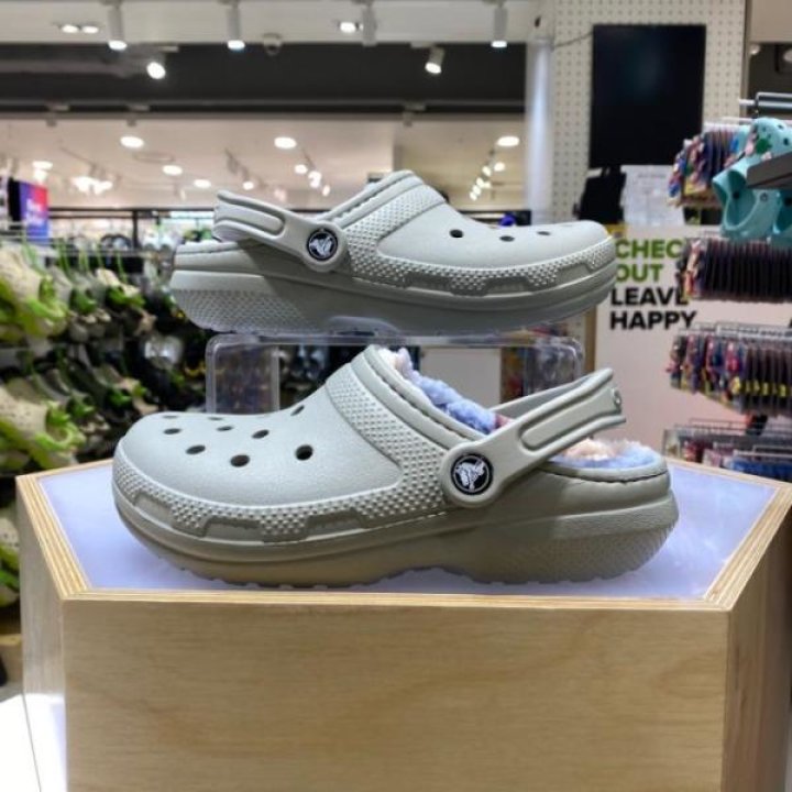 크록스(아울렛)] CROCS NC15 클래식 라인드 컬러 딥 클로그 엘리펀트