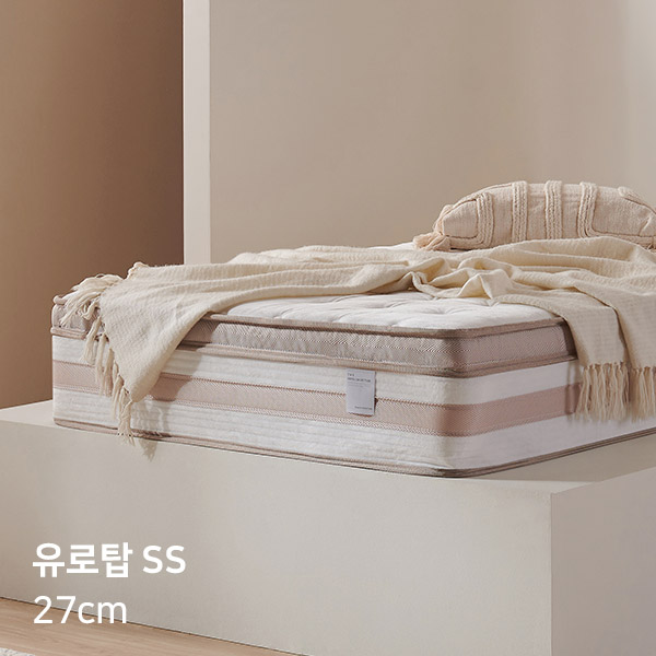 [비밀특가] 모어딥 탄탄한 27cm 퍼펙트 스프링 유로탑 매트리스(슈퍼싱글)