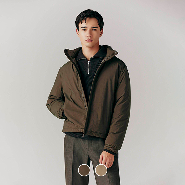 (주)지오다노 컨셉원 [컨셉원] 073910 논퀼팅 목넥 경량 다운 자켓