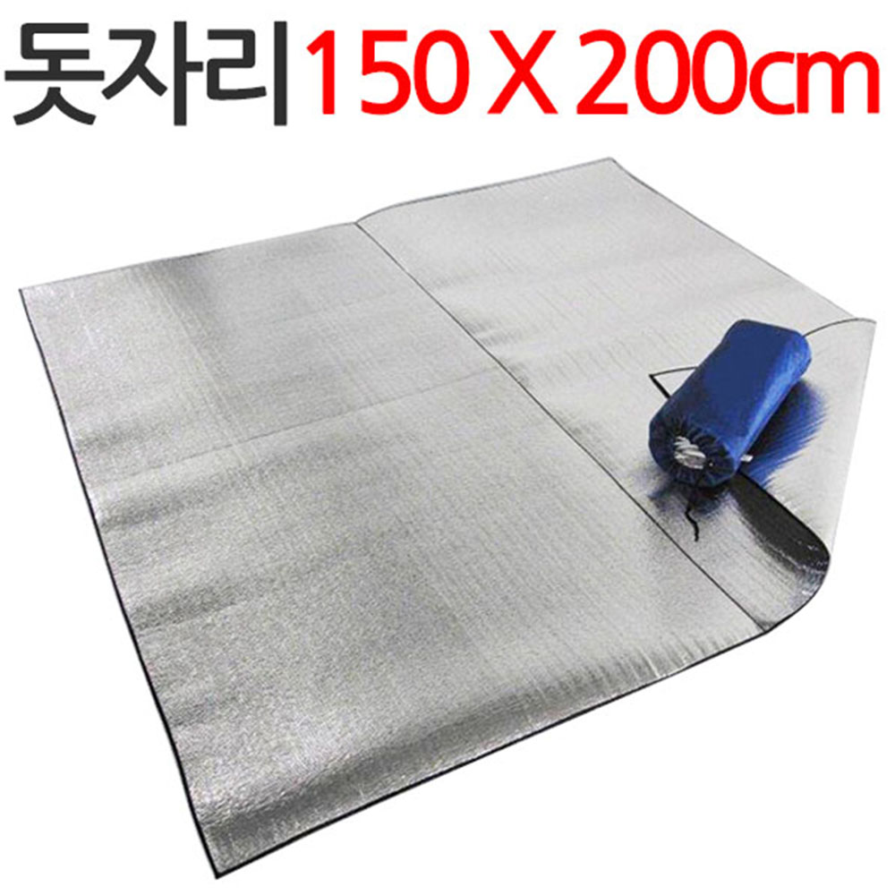 제이앤씨 양면 은박 돗자리 방수 매트 야외 텐트 캠핑 단열재 대형