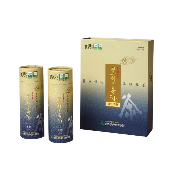 [보성운림녹차]유기농 우전 녹차 세트(50g x 2)