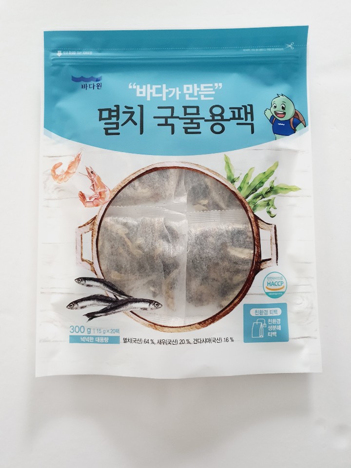 [롯데백화점] 바다원 멸치 국물용팩(300g)