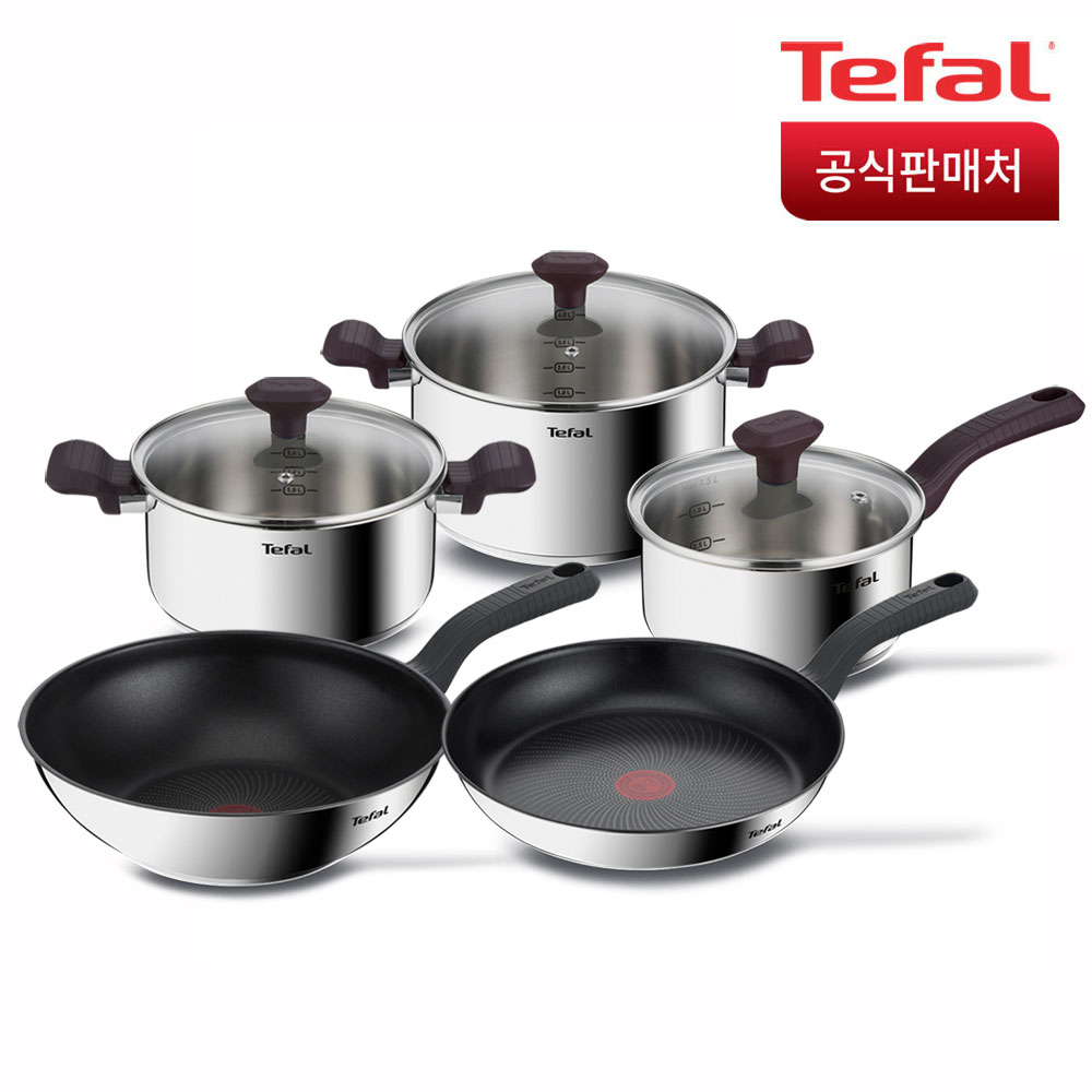 [오늘출발] 테팔 인덕션 쿡 5종(팬28+웍28+편수16+양수20+24)
