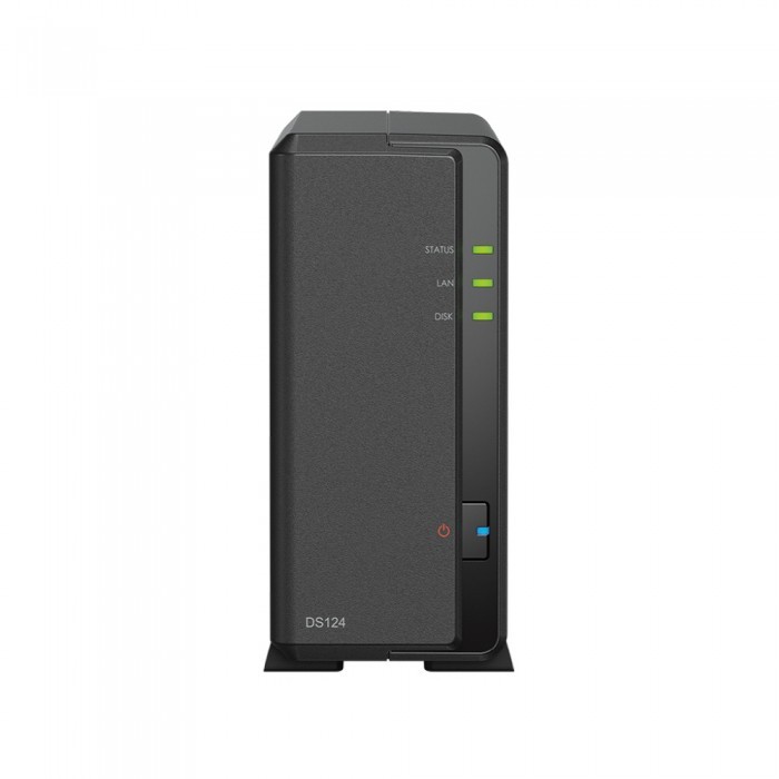 시놀로지 Synology DS124 (하드미포함) 1베이 NAS 스토리지 타워형 정품'