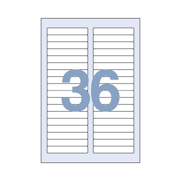 꾸미기만들기 협력사 (K) 36칸 라벨지 100매 파일인덱스라벨 바코드 라벨 C-3030/95x14mm