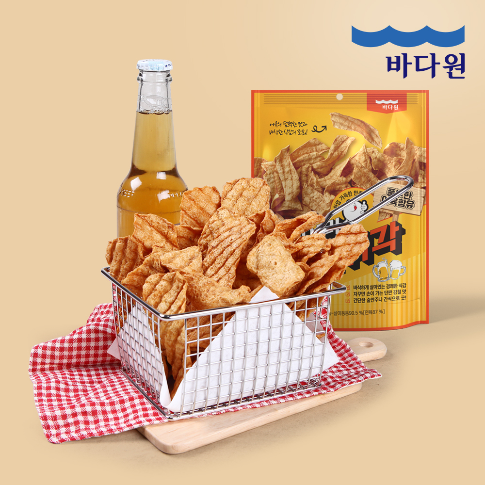 바다원 한입만 어포튀각 50g x 6봉