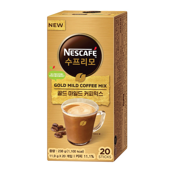 네스카페 수프리모 골드 마일드 믹스 20T