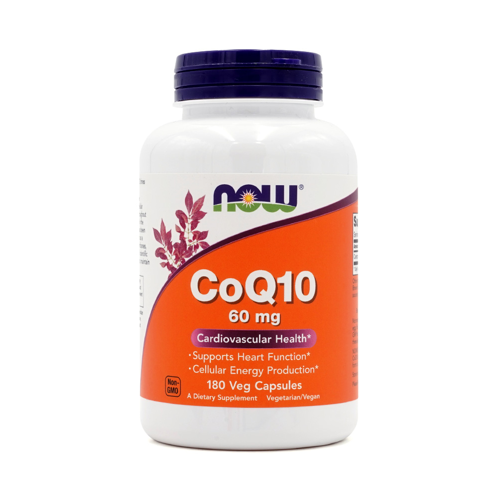 [해외] 나우 푸드 코엔자임Q10 60 mg 180 베지캡슐