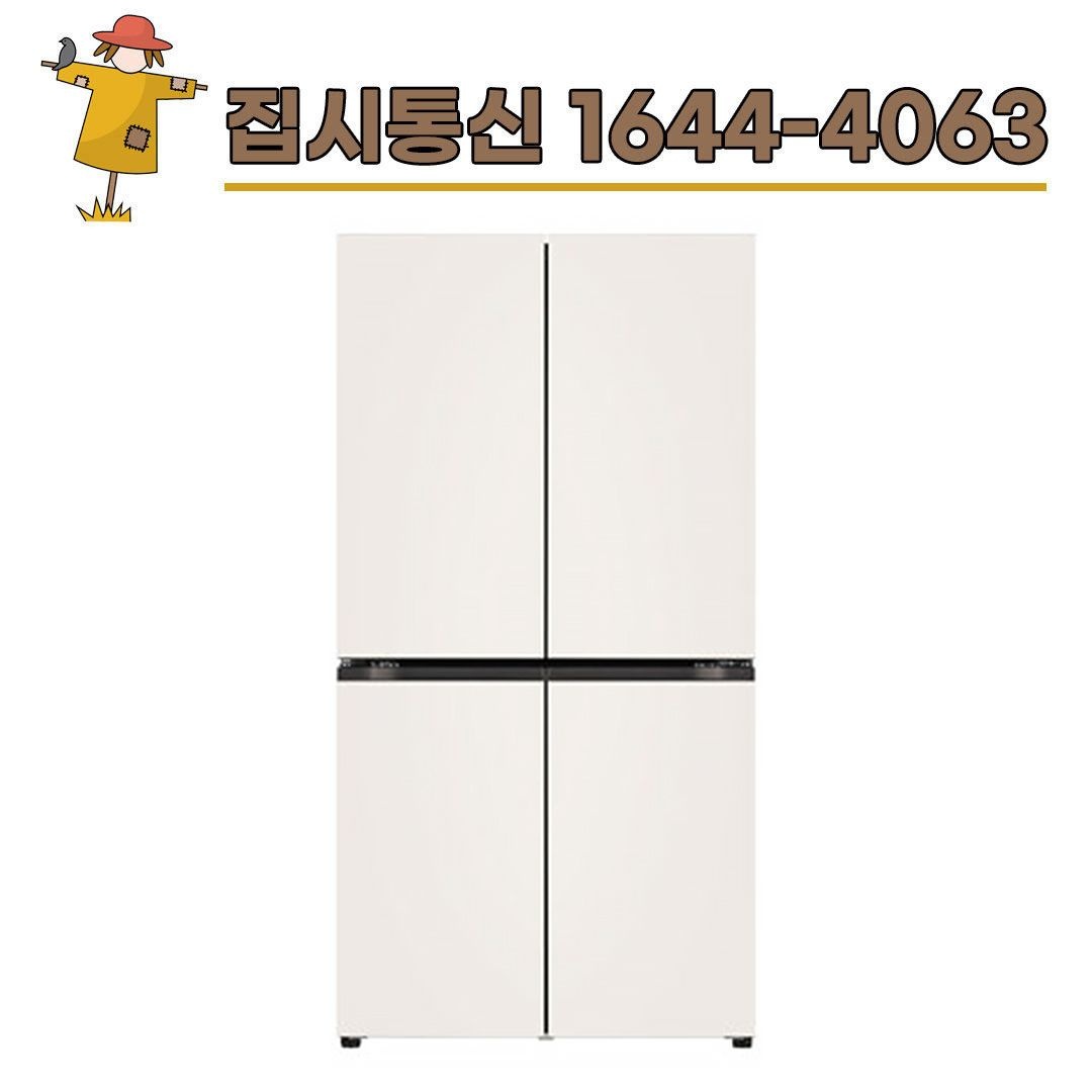 상품상세참조 LG전자 [KT/LG/SK] 인터넷+TV 가입시 LG전자 오브제컬렉션 4도어 냉장고(870L) T873MEE012