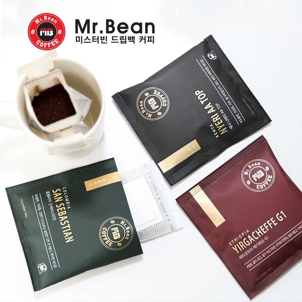 [선물세트]미스터빈 프리미엄드립백 3종 x 5개입