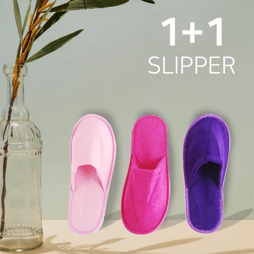 자체제작 부드러운 극세사 털실내화 2개세트 거실화 학교 교사 선생님신발 보온 쿠션 방한용 겨울 사무용