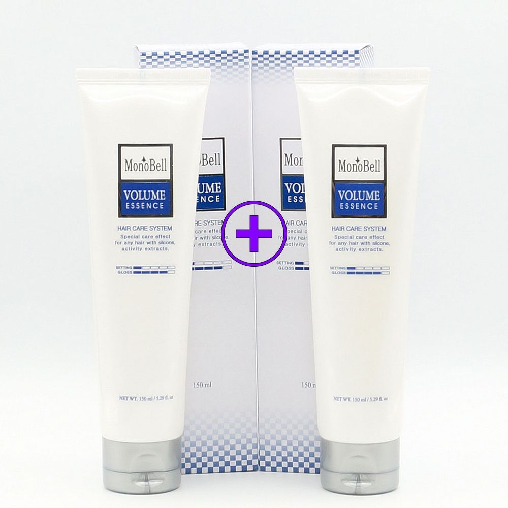 모노벨볼륨에센스150g 2개 컬링에센스 헤어컬크림 여자파마머리 볼륨웨이브 상한머리영양 모발단백질 로션 왁스