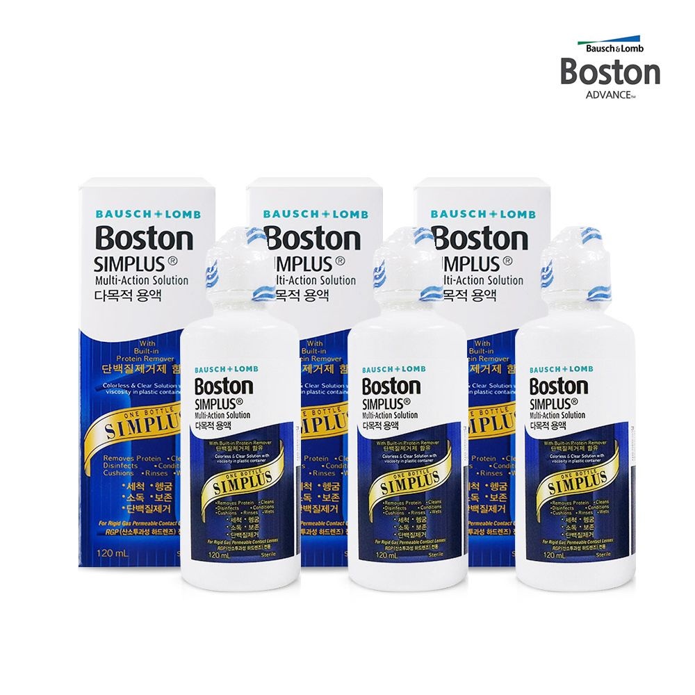 보스톤 심플러스 120ml X 3병