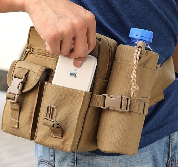 허리에 차는 매는 가방 휴대폰 주머니 작업용 힙색