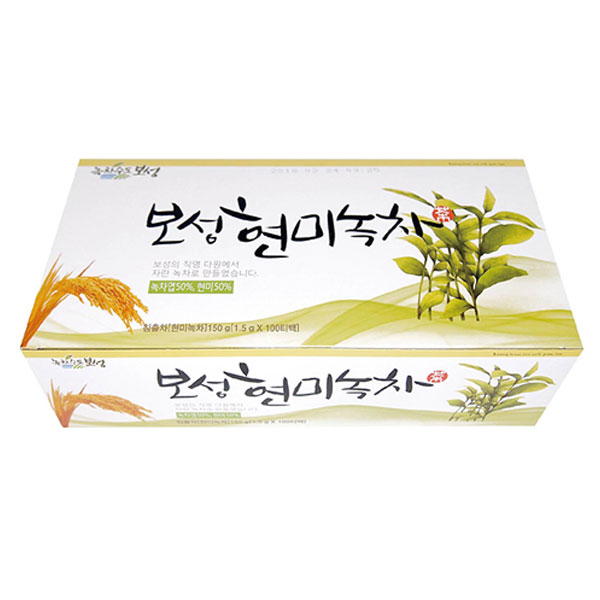 [오늘출발] 좋은차 보성 현미녹차 100티백