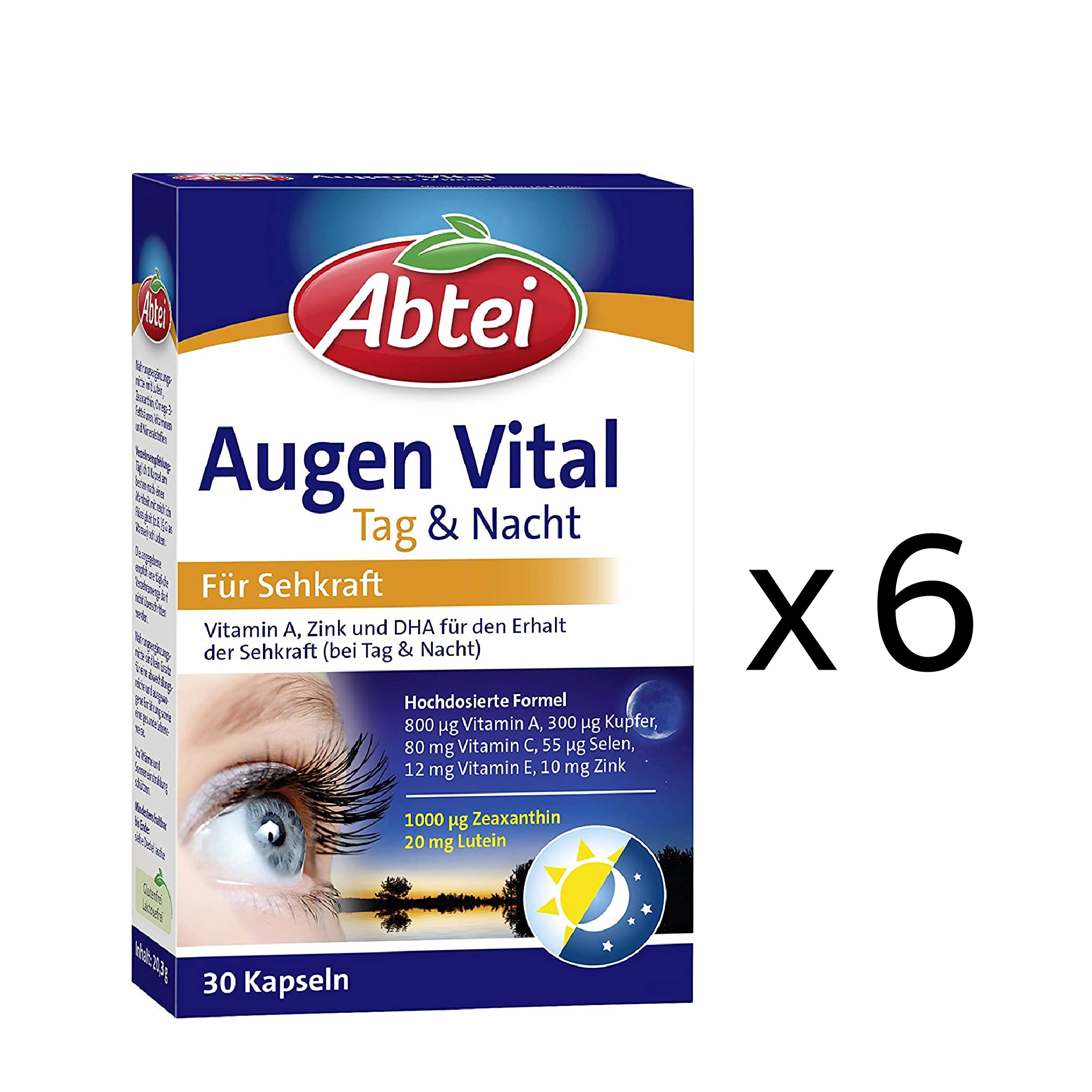 [해외] Abtei 압타이 루테인 30정 X 6 아이 바이탈 지아잔틴 독일 내수용