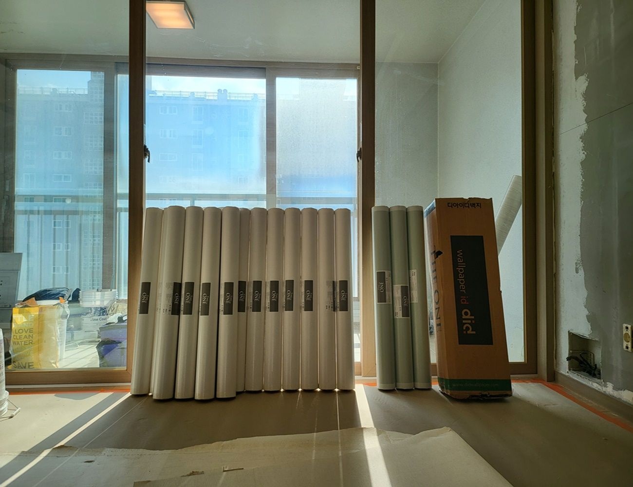 did더원벽지 40평형 아파트 합지벽지 도배상품 전주 IPARK 서부신시가지아이파크 인테리어