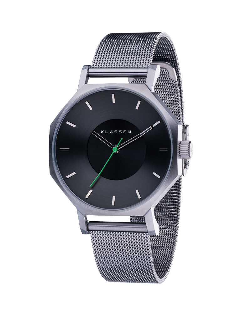 [롯데백화점] 마션틴트 [클라쎄14] 공식수입 남녀공용 그레이 메탈시계 WOK20GY001W (36mm)