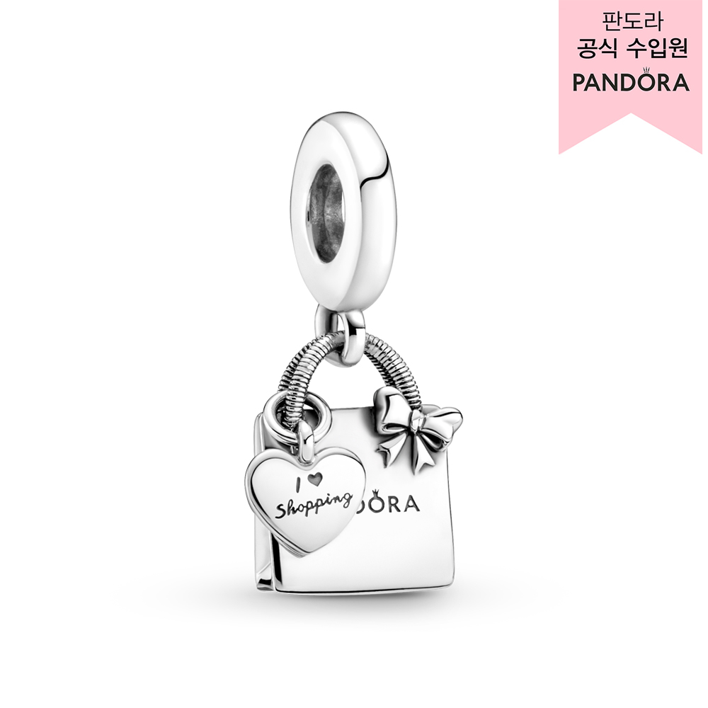 [롯데백화점] 판도라 [백화점 보증서 제공] 쇼핑백 댕글 참_799536C00
