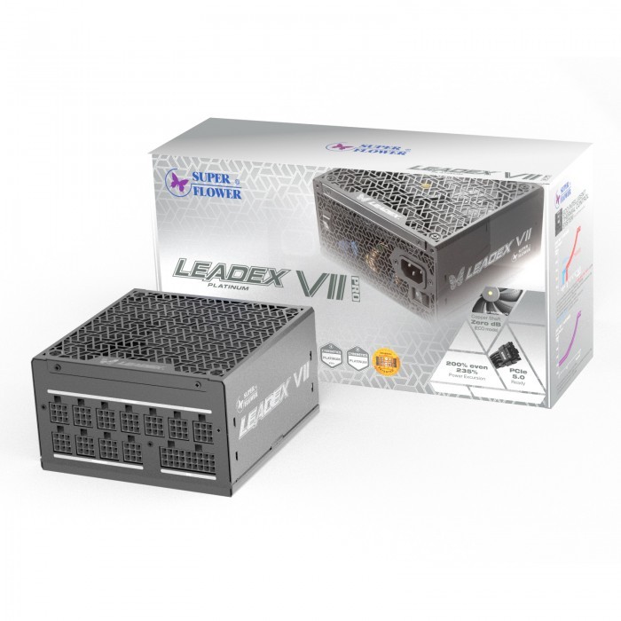 SuperFlower SF-1200F14XP LEADEX VII PRO PLATINUM BLACK ATX 3.0 파워 (PCIE5)