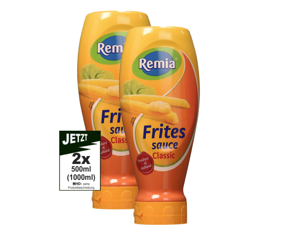 [해외] 라미아 프리츠 감자튀김 네덜란드 국민 소스 500ml x 2 remia frites sauce 프렌치프라이