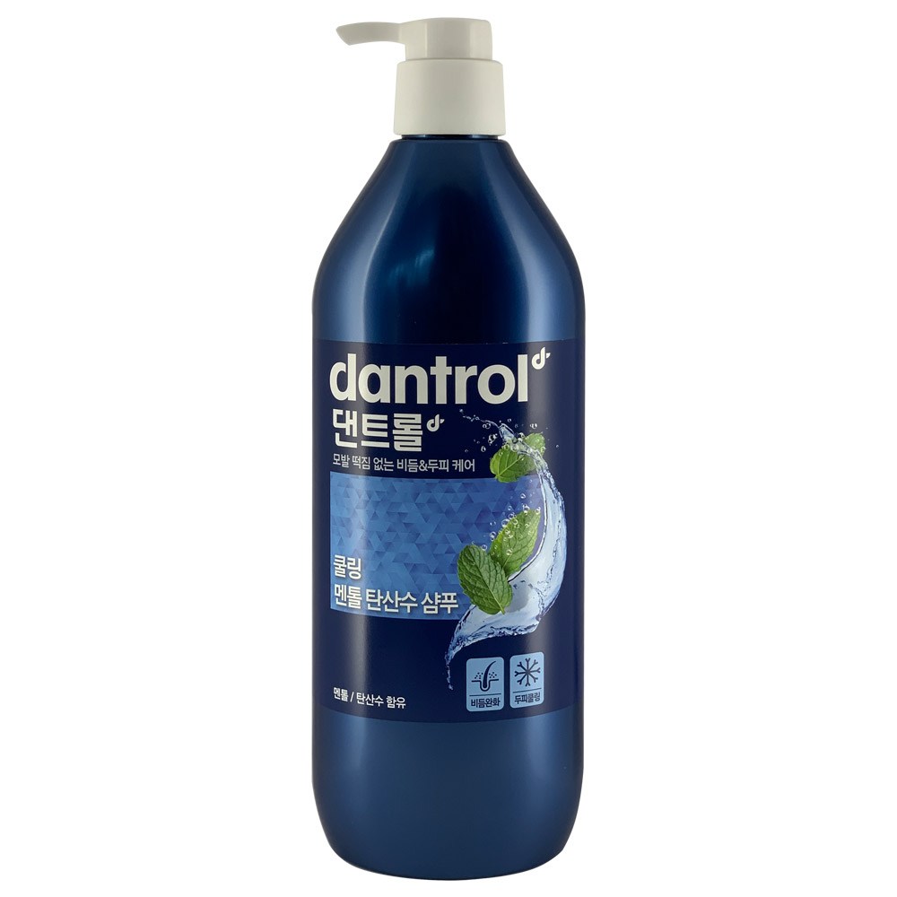 댄트롤 멘톨쿨링 탄산수 샴푸 820ml 1개