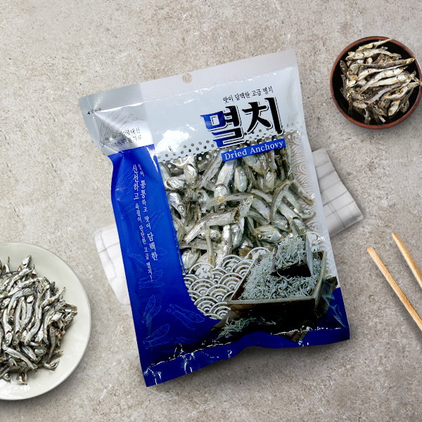 [아이원세븐] [어부가] 국내산 국물용 고급멸치 150gx2개