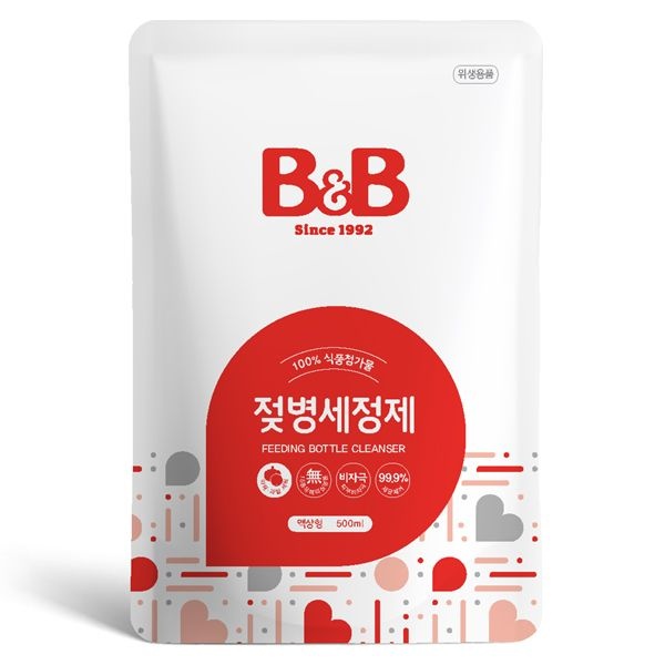 비앤비 젖병세정제 액상형 리필 500ml x1팩