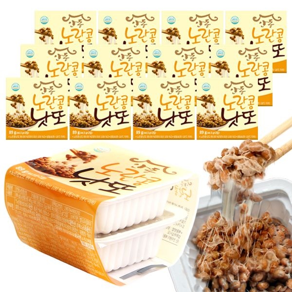 안동  노란콩 낫또44.5g ×24팩/나또