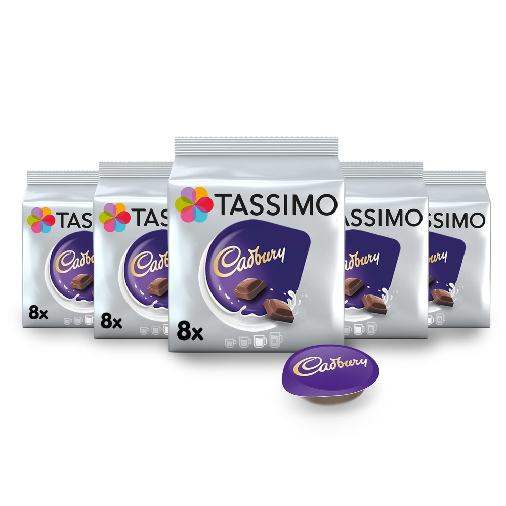 [해외] Tassimo 캡슐 캐드버리 핫 초콜릿 커피캡슐 8ea x 5