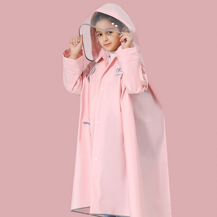 [바이온]안전 반사띠 EVA 우비 레인코트 판초 우의 비옷 판촉물 130-175