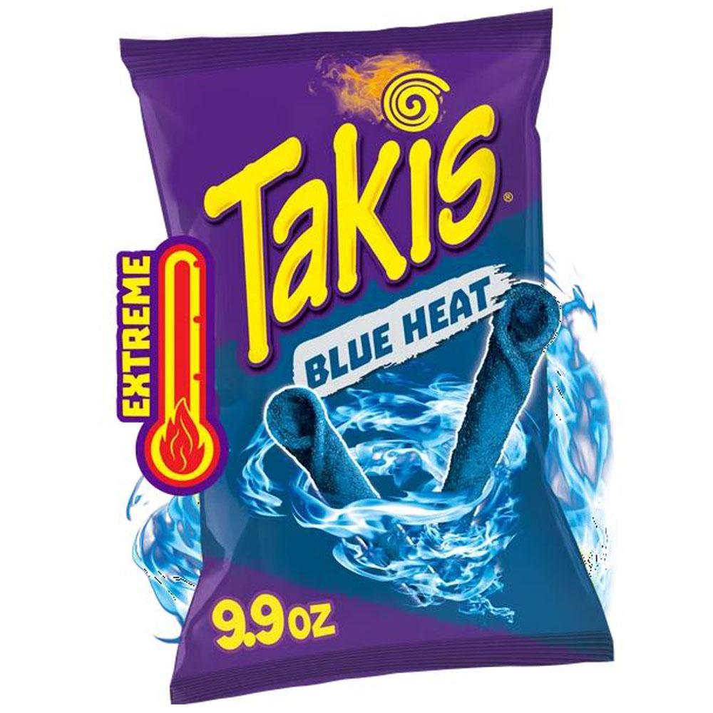 타키스 블루 히트 또띠아 칩스 미국 내수용 280.7g Takis Rolled Blue Heat Tortilla Chips