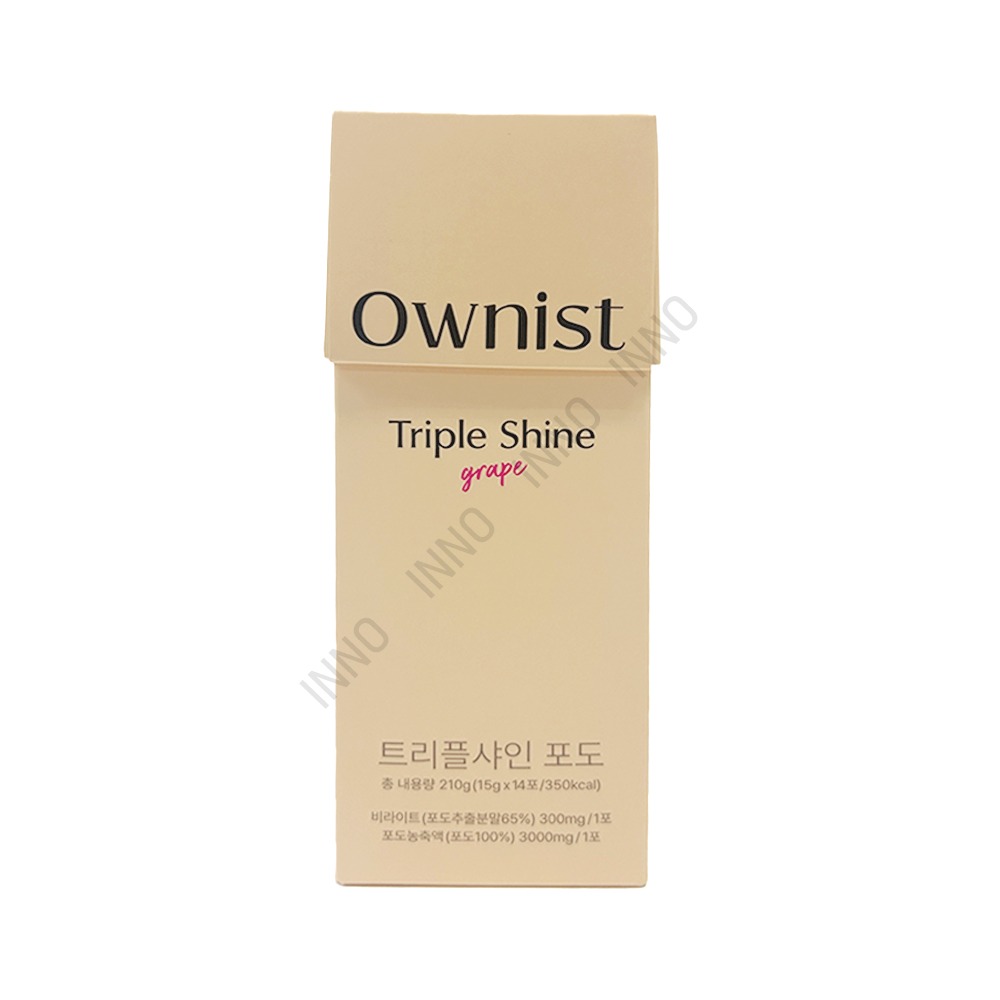 오니스트 트리플샤인 포도 15g x 14포 tr