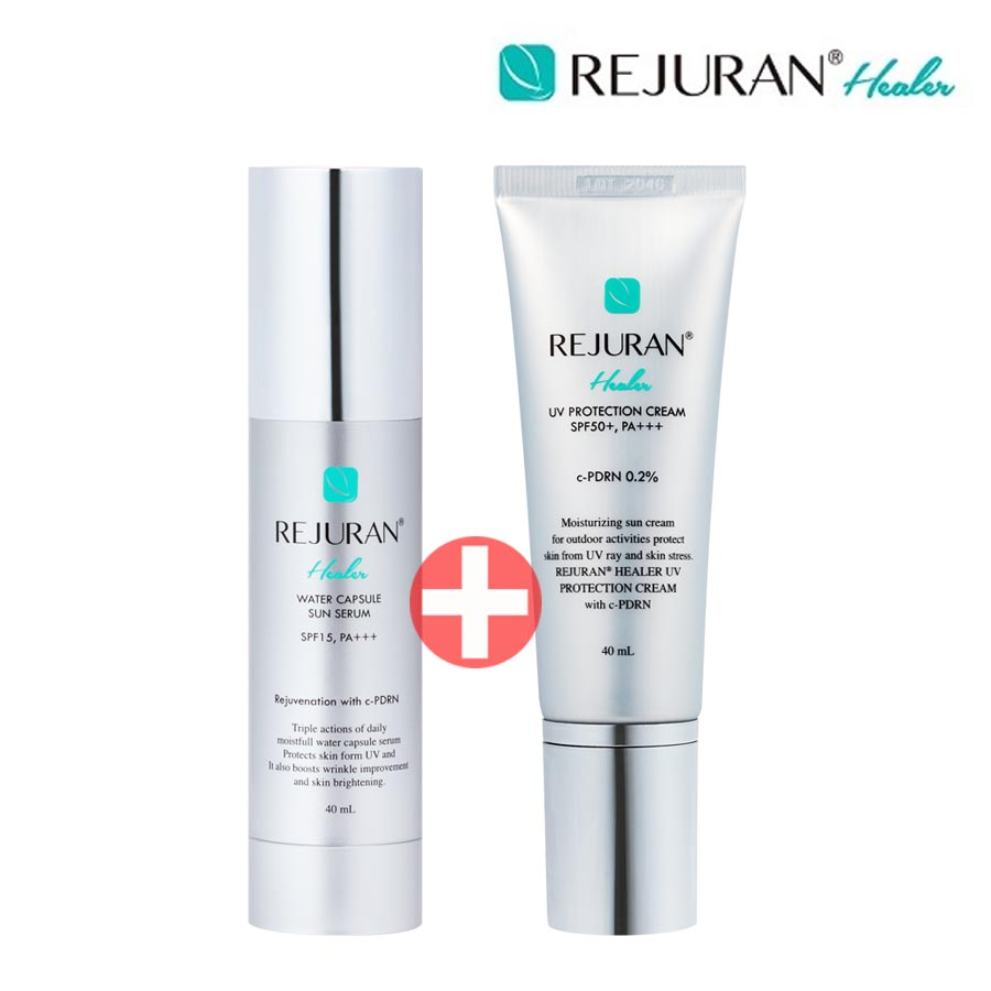 리쥬란 코스메틱 리쥬란힐러 UV선크림 + 워터캡슐 선 세럼