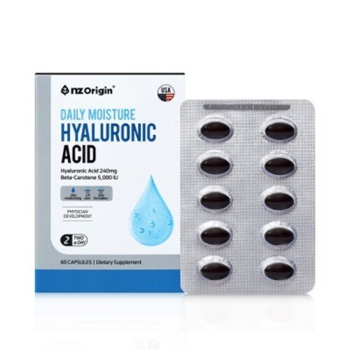 엔젯오리진 데일리 모이스처 히알루론산 700mg x 60캡슐