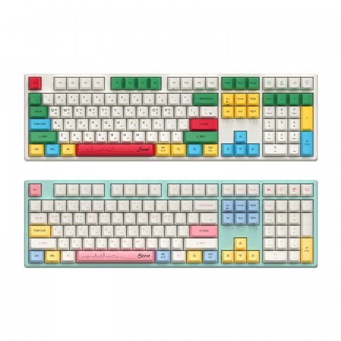 앱코 KN35BT DRT 8K 염료승화 블루투스 유무선 무접점 기계식 게이밍 키보드 (서울)