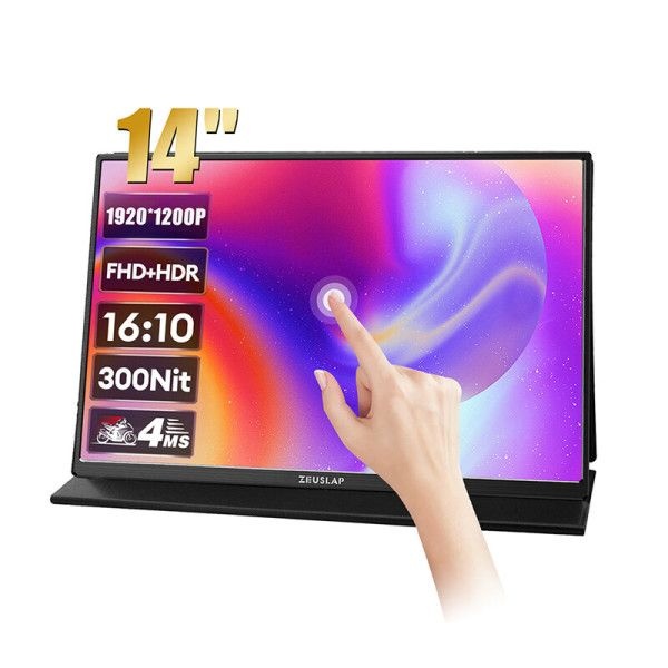 제우스랩 [해외] 제우스랩 Z14 LITE PRO 휴대용 터치 스크린 모니터 / 무료배송