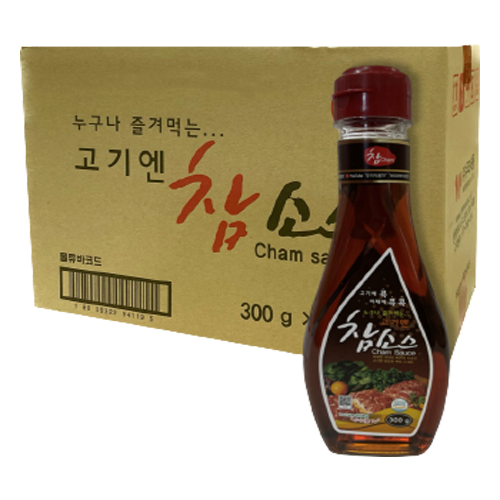 고기엔참소스 300g 20개 1박스 삼겹살 간장 돈까스소스 파채 샤브샤브 양념