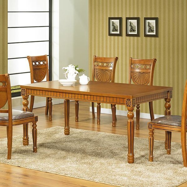 아로스 엔틱 원목 6인용 식탁세트 GT470-1