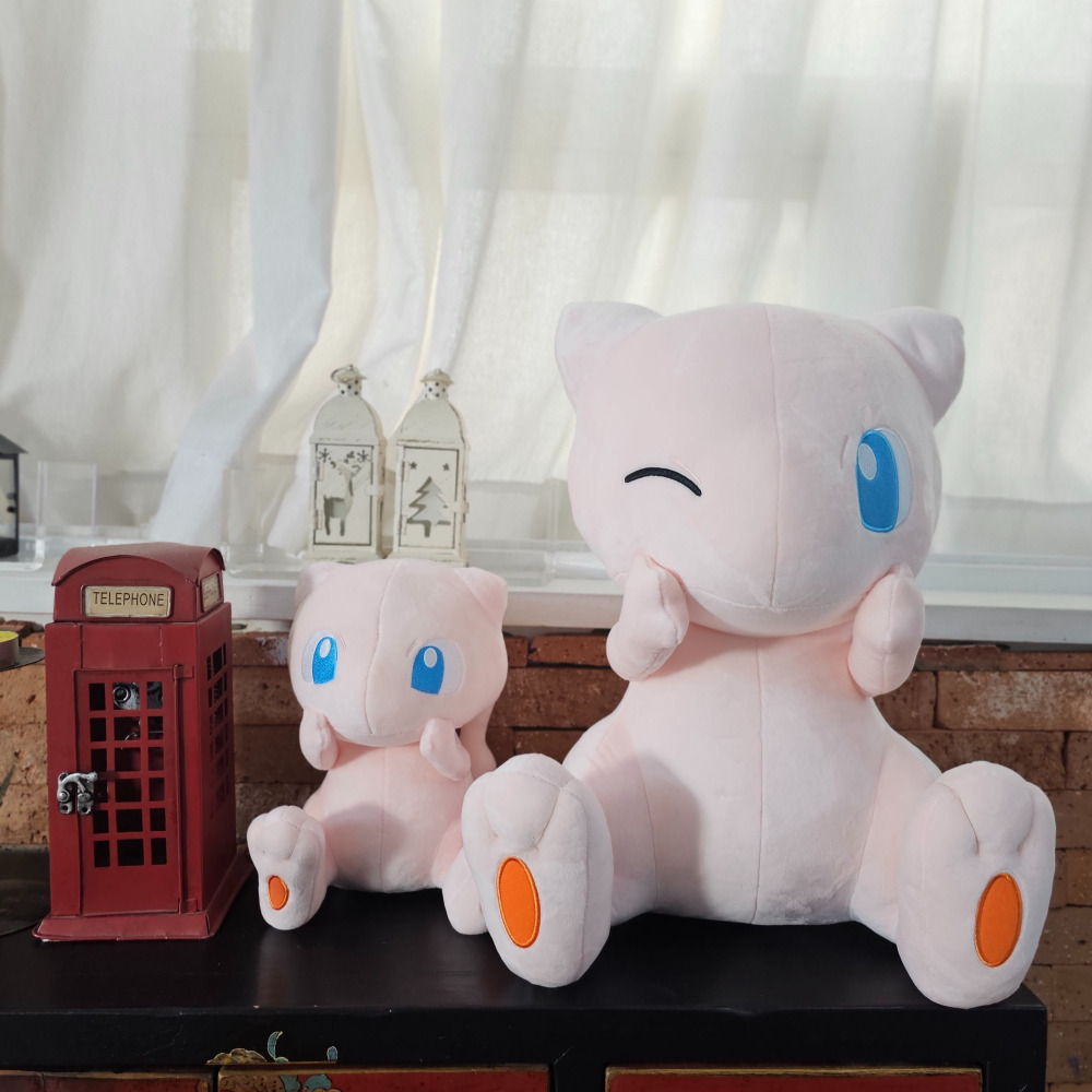 뮤인형 포켓몬스터 포켓몬 뮤 봉제인형 귀여운 대왕 25cm 45cm