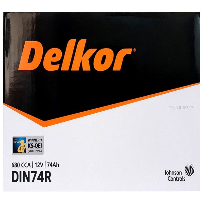 델코 DIN74R 자동차배터리