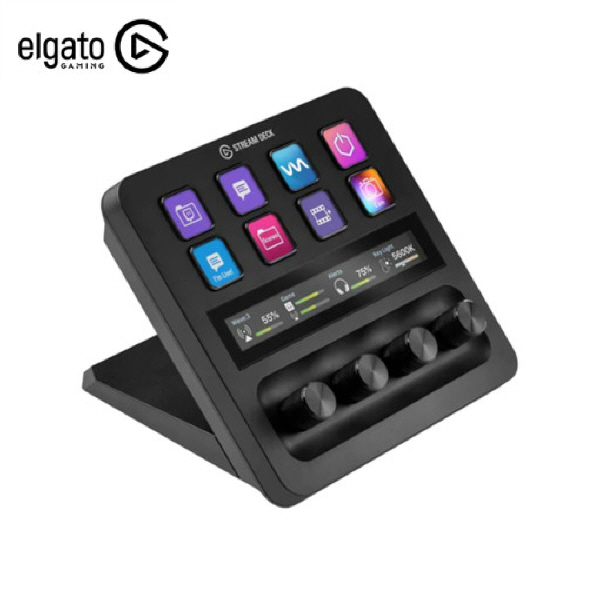 [오늘출발] 엘가토 [정품] 엘가토 Elgato Stream Deck + 스트림덱 플러스 다이얼 LCD 컨트롤러 블랙