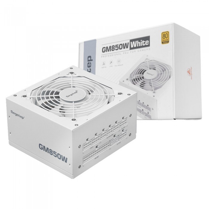 [오늘출발] 씨게이트 Segotep 세고텝 GM850W 80PLUS GOLD 풀모듈러 ATX 3.1 파워 (PCIE5.1) 화이트