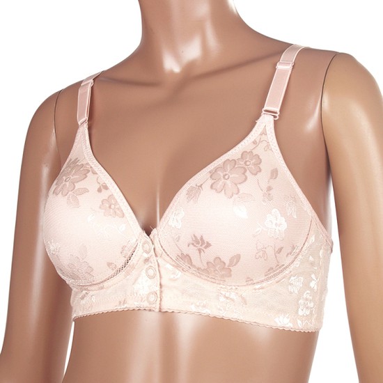 바풀 [바풀]DH 902 앞단추 노와이어  몰드브라 (80B ~ 100B)