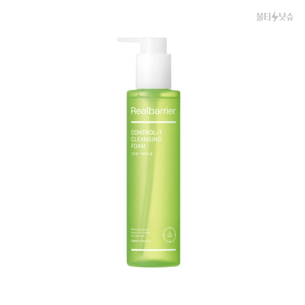 리얼베리어 클렌징폼 약산성 컨트롤 T 클렌징폼 200ml 1개